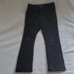 Buckle Boys Flare Black Jeans